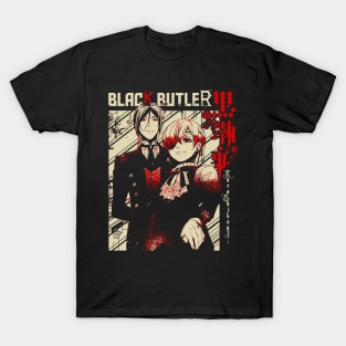 Sebastian michaelis || Ciel phantomhive ||Black butler T-Shirt